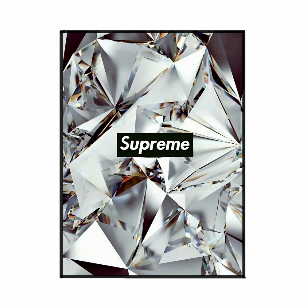 Supreme 8 1/2"x11" Framed Wall Art